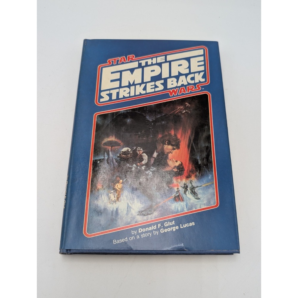 Donald Glut George Lucas 1980 Star Wars The Empire Strikes Back HC w/DJ BCE